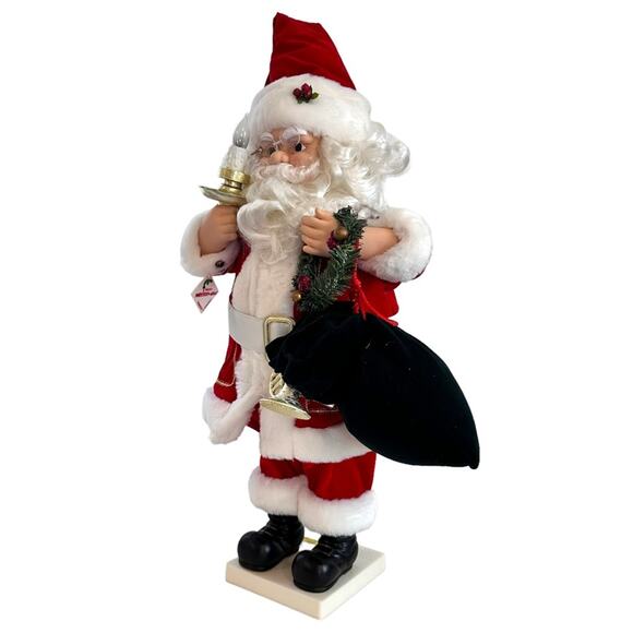 Telco Motionettes Santa Claus Vintage Animated Figure 27" Christmas 80s In Box - Picture 2 of 14
